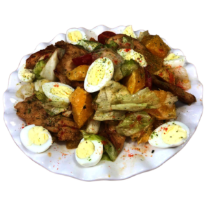 Изображение к Салат с курицей и апельсином, 1 кг.