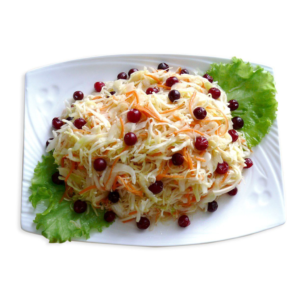 Изображение к Капуста кисло-сладкая с клюквой, 1 кг.